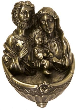 Holy Family Florentine Resin Font