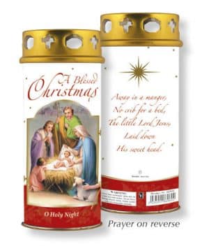 Christmas Blessings Candle Windproof Cap