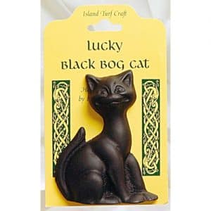 Lucky Black Bog Cat