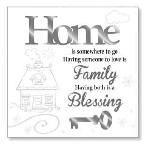 House Blessing Wood Plaque