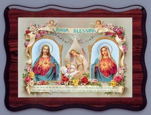 Room Blessing Laminated Picture