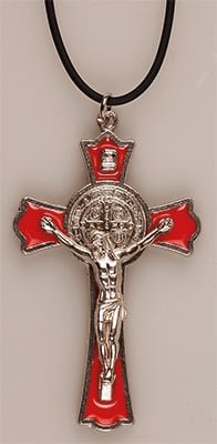 Benedict Crucifix – Red