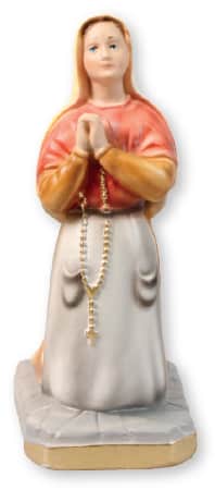 St. Bernadette Chalk Statue