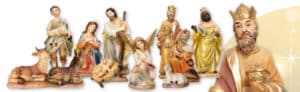 11 Piece Resin Nativity Set