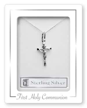 Communion Sterling Silver Necklet/Crucifix