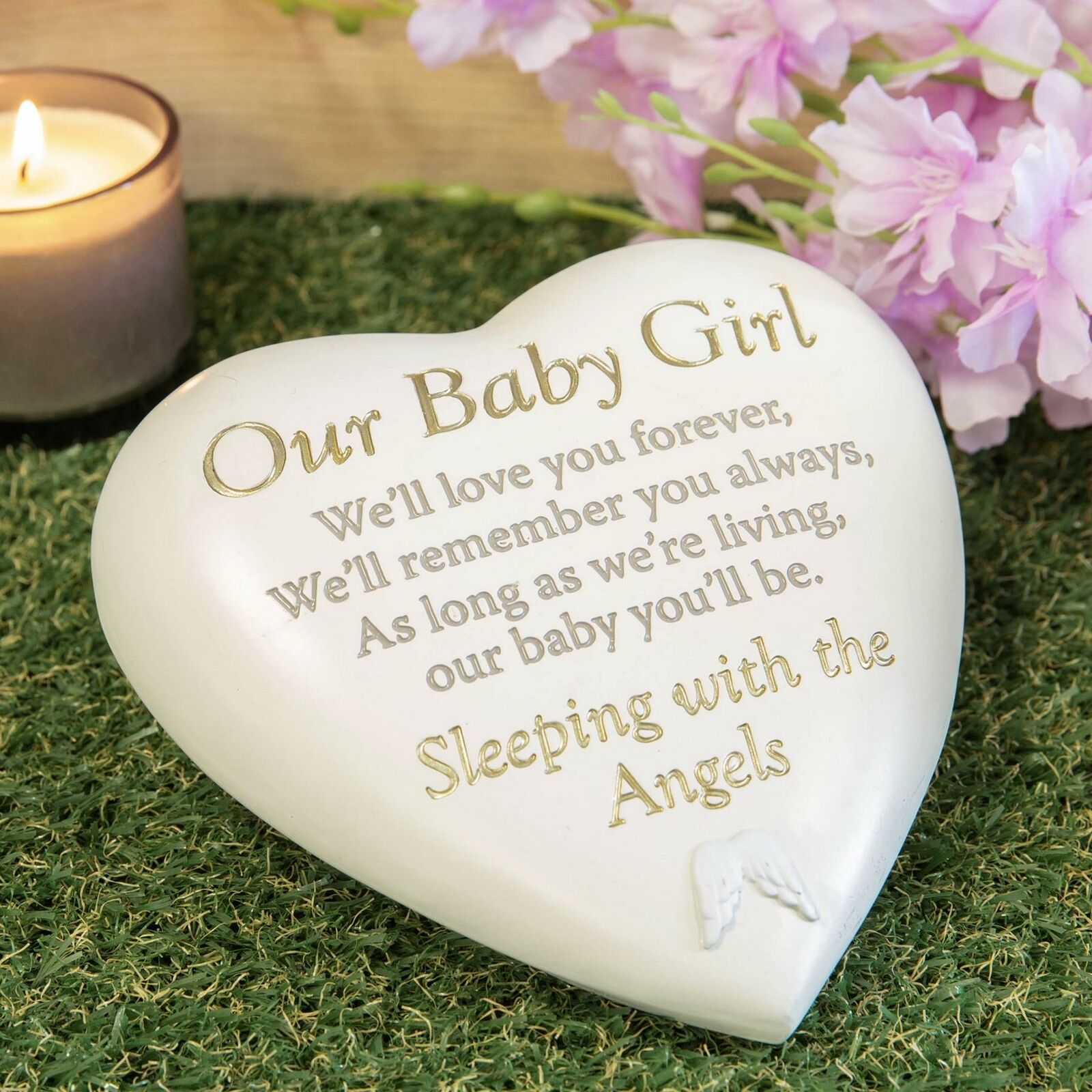 Heart Memorial – Our Baby Girl