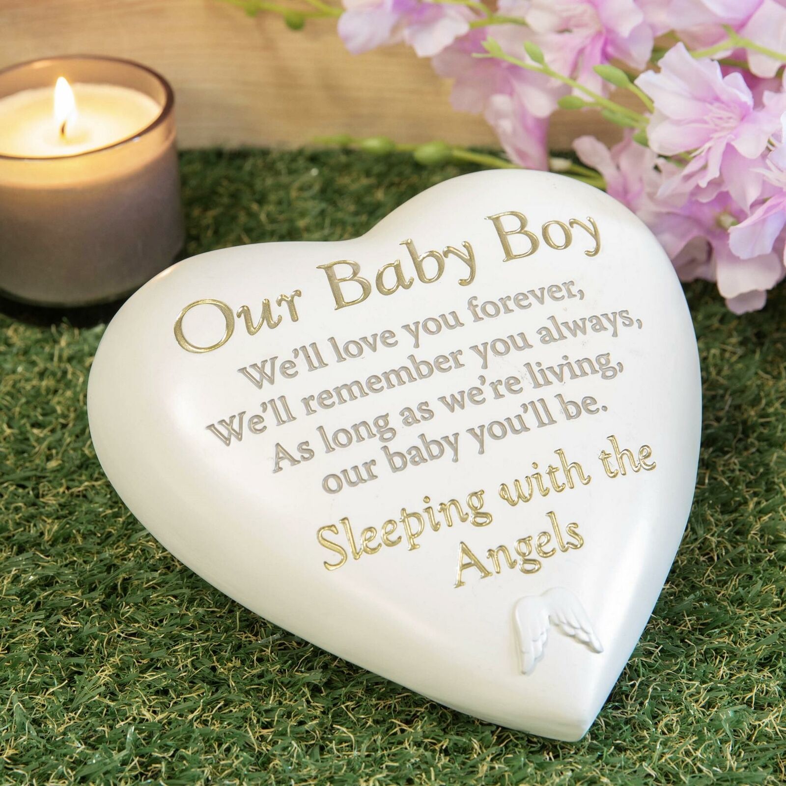 Heart Memorial – Baby Boy