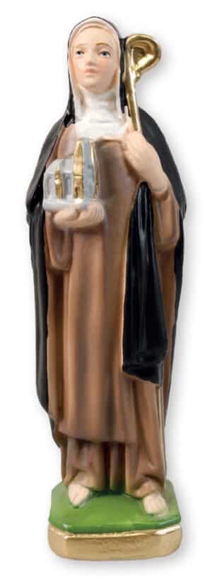 St. Brigid –  8 inch Plaster Statue