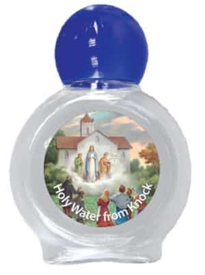 Knock Holy Water Bottle Plastic