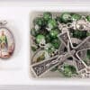 patrick rosary bead marble