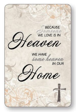 Heaven – Home   Laminated Prayer Card