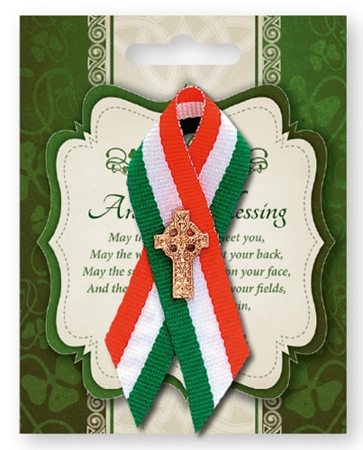 Celtic Cross Badge patricks day