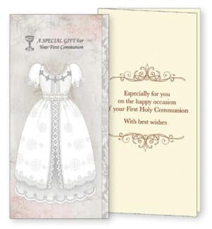 Communion Hand Crafted Gift Card/Girl
