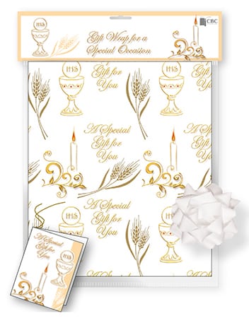 communion wrapping paper