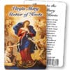 Our Lady of Knots Prayer Card