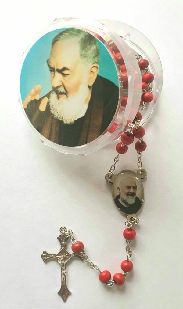 St. Pio Rose Scented Beads