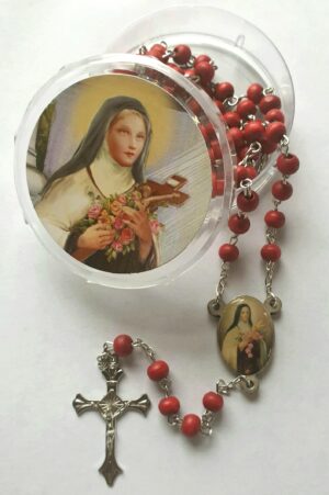 St. Therese Scented Rosary Beads