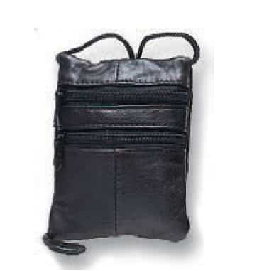 Black Bag with zips