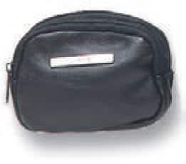 Soft Leather Bubble Purse With Zip Close