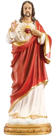 S.H. of Jesus 24 inch Fibre Glass Statue