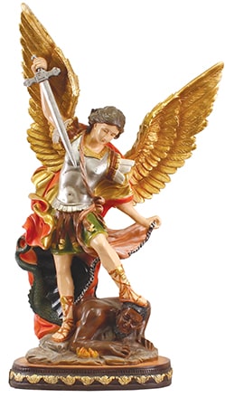 Saint Michael 24 inch Fibre Glass Statue