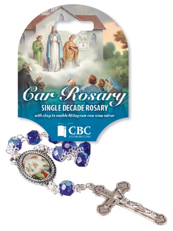 knock 1 decade car rosary