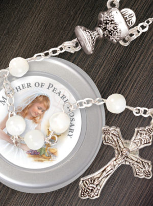 Communion Rosary/Mother of Pearl