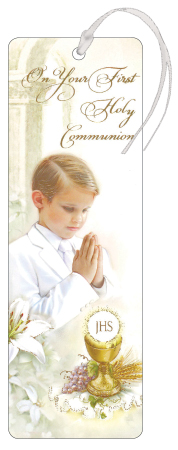 Bookmark – Communion Boy