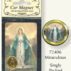 Car Plaque/Prayer Leaflet/Miraculous